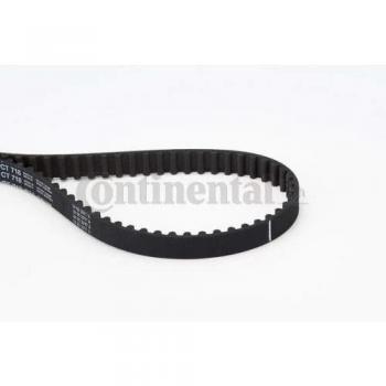 Correa dentada CONTITECH CT718, tipo de producto: Correa dentada, características: alta resistencia, fabricada en goma reforzada, diseño optimizado para reducir el ruido y la fricción, adecuada para sistemas de transmisión de potencia