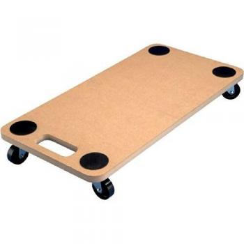 altuna 604499 PLATAFORMA RODANTE RECTANG.30X60 C-120KG, Negro