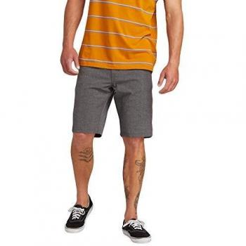 Volcom Frickin SNT Static 2 Pantalón Corto, Hombre, Charcoal Heather, 32