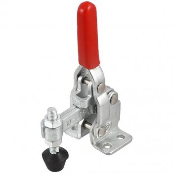 Sourcingmap a12052500ux0014 - 91 Kg 200 Lb Capacidad De Retención De Plástico Blando Mango Recubierto Tipo Vertical Toggle Clamp