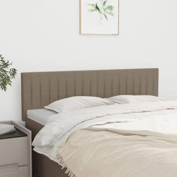 Cabeceros 2 PC Tortorera 72x5x78/88 cm Tela Gris Taupe