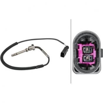 Sensor de temperatura de gas de escape HELLA 6PT 358 181-501