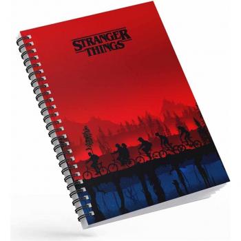 Cuaderno A5 Anilla Stranger Things 21x16cm