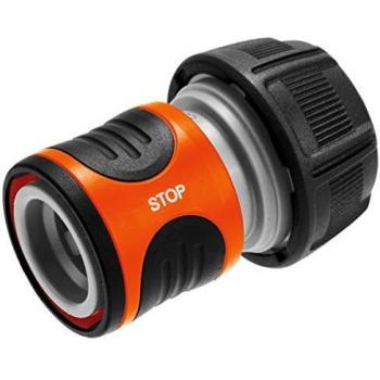 Gardena 18214-20 Conector, Negro, Naranja, 19 mm