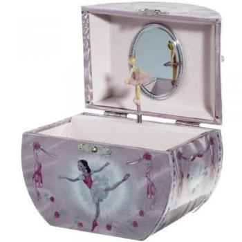 Coffret à bijoux ballerine rose