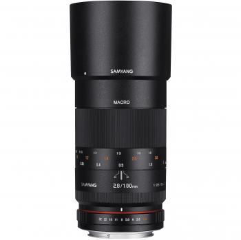 Lente Macro Samyang 100mm F2.8 ED UMC para Pentax K