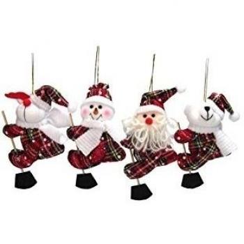 Set Colgante Árbol 4 Uds. Navidad