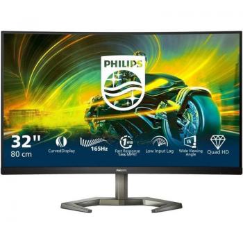Philips Momentum 32M1C5500VL/00 - Monitor LED curvo de 31.5 QHD con frecuencia de actualización de 165Hz
