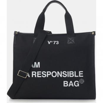 V73 Tote Bag - Black, One Size