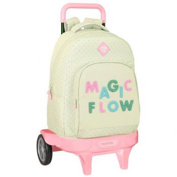 Safta Mochila Grande con Ruedas Compact Evolution Extraíble Glowlab Magic Flow 33x45x22cm