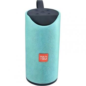 Altavoz Bluetooth inalámbrico portátil T&G 113A Klack TGK512 Altavoz Bluetooth Azul Claro