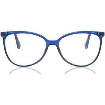 SmartBuy Collection Cat Eye Full Rim Plastic Women’s Prescription Glasses - Blue - Size 54 - Blue Light Block Available