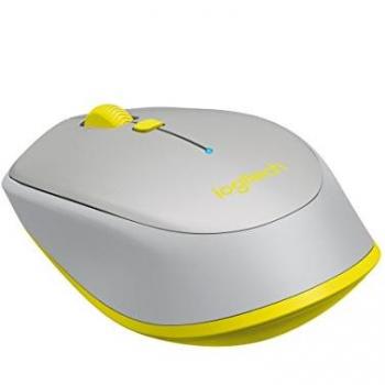 Logitech M535 Ratón Inalámbrico, Bluetooth, Sensor Láser Óptico 1000 DPI, Batería 10 Meses, PC/Mac/Portátil , Gris