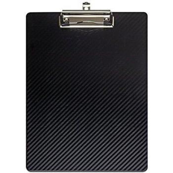 Portapapeles MAULflexx A4 de Polipropileno con Pinza y Ranura para Agarre, Color Negro