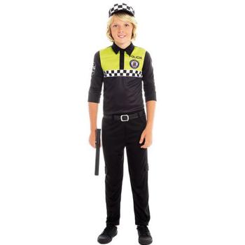 Disfraz de Policía para Niño/Niña/Hombre/Mujer con Gorra
