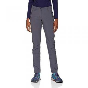 Maier Sports Helga Slim Women's Outdoor Pants - Warm, Water-Resistant, Graphite, Size 40
