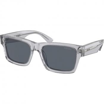 Prada PR 25ZS U430A9 Men's Square Grey Sunglasses Size 53