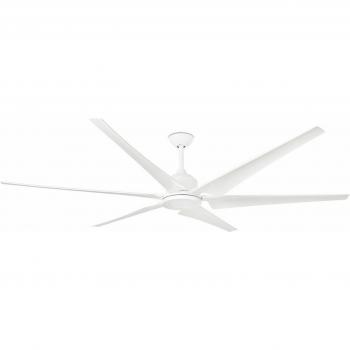 Ventilador de techo inteligente Cies blanco de 6 aspas con motor DC