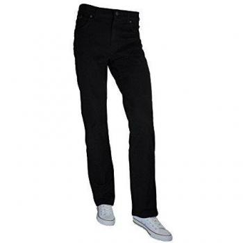 Wrangler Texas Stretch Black Overdye Men's Jeans 38