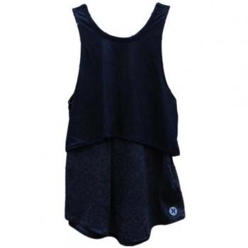 Hurley - DriFit Layered Tank, color negro , talla M