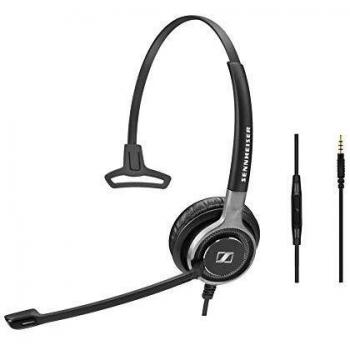 507253 Sennheiser SC 635 Wired monaural UC headset with 3.5 mm jack.