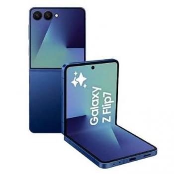 Samsung Galaxy Z Flip7 5G - Smartphone Plegable 12GB RAM, 512GB Almacenamiento, Azul Intenso