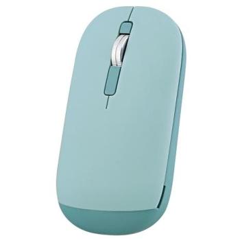 Ratón Inalámbrico T'nB Bluetooth y USB-A, 4 Botones, Ultrafino, Color Azul, Conexión Plug & Play y Modo de Espera Automática