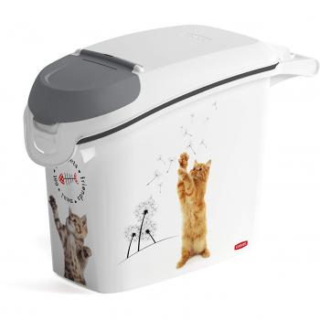 Bote de comida para mascotas Curver Love Pets Blanco 15 L 6 Kg