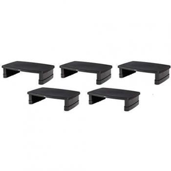 AmazonBasics - Soporte ajustable para monitor, 5 unidades