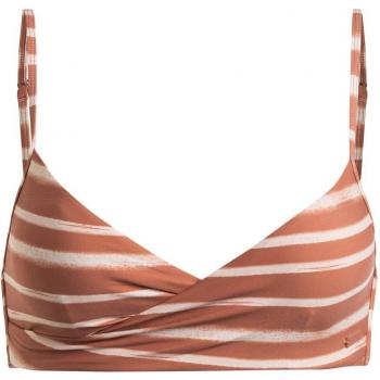 Top de bikini Roxy Printed Beach Classics Graphic beige blanco mujer - S