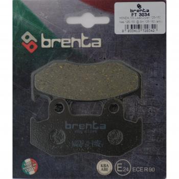 Brenta - Pastillas de freno orgánicas para moto, para 100 Lead, SVC110, Dylan 125, SH 125