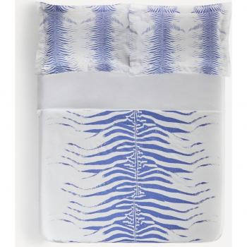 Funda nórdica satén de algodón Classic Zebra Roberto Cavalli