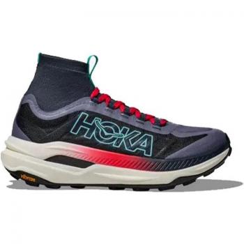 Zapatillas de Trail Hoka Tecton X3 Hombre Azul/Rojo 43 1/3