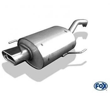 Silenciador Final Fox para Alfa Romeo 147 - 135x80 Tipo 53