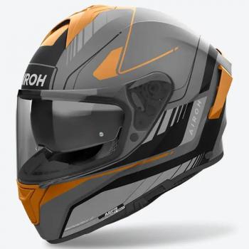 Airoh Casco Integral Spark 2 Chrono Dorado Mate, Unisex, Extra-Small