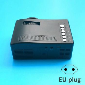 Proyector Mini Portátil HD 1080P con Soporte para Tarjeta TF y Durabilidad, Ideal para Cine en Casa y Dispositivos Móviles