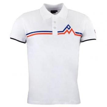 Peak Mountain Short Sleeve Crystal Polo Shirt
