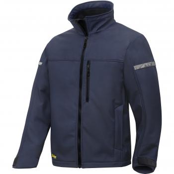 Chaqueta Softshell Allroundwork de Snickers Workwear, 1 pieza, Talla S, color navy