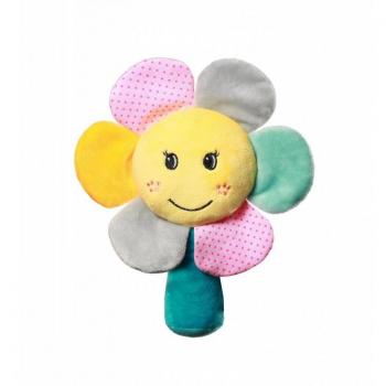 Sonajero de Tela Rainbow Flower Baby Rattle 1 Ud