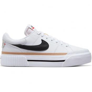 Nike Women's Court Legacy Lift Casual Sneakers - White, Size 38
