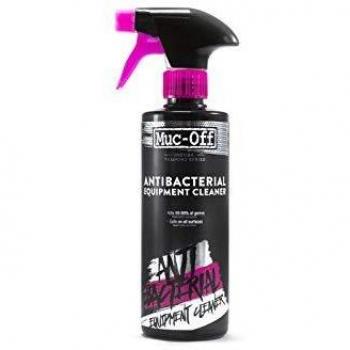 Muc-Off Indoor Training Antibacterial Equipment Cleaner, 500 Millilitres - Advanced Sanitiser Spray For Indoor Bikes And Gym Equipment