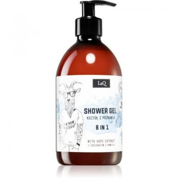 LaQ Goat From Poznaň Refreshing Shower Gel 8-in-1 with Hop Cone Extract 500 ml