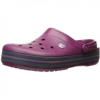 crocs Crocband Clog Zuecos con Correa, Unisex, Morado