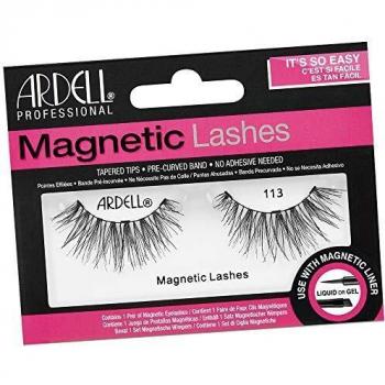 ARDELL Pestañas Postizas Magnéticas. Magnetic Lashes 113. Sin Adhesivo - Banda precurvada. Aplicar