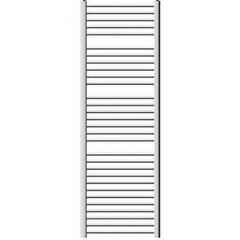 Radiador de baño ECD Alemania 600x1800 mm Blanco Recto Con Conexión Lateral Calentador y Secador de Toallas Estilo Moderno No Eléctrico