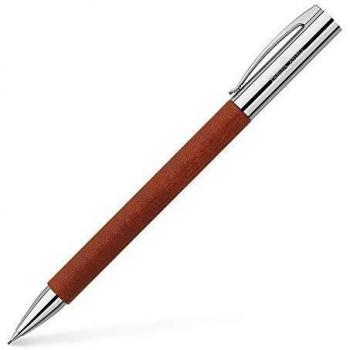 Faber Castell 138131 - Portaminas Ambition con cuerpo en madera de peral, mina de 0.7 mm, graduación B