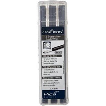 PICA 6030SB Estuche con 12 minas de grafito en blister