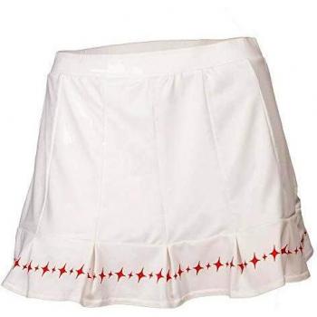 Star vie Falda Expert Blanco Rojo