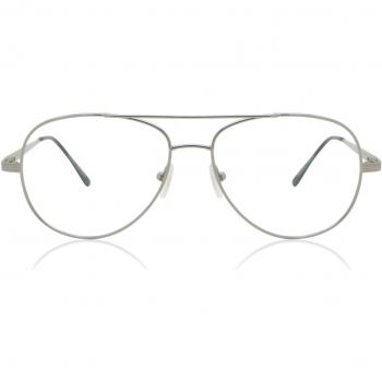 Pilot Full Rim Metal Kids' Prescription Glasses Online Silver Size 54 - Blue Light Block Available - Free Lenses - SmartBuy Kids