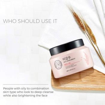 THE FACE SHOP - Rice Water Bright Crema Limpiadora Facial - 400ml